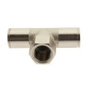 IQS T - Steckanschluss mit Innengewinde G 1/8" - 8 mm Messing vernickelt Standard