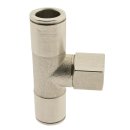 IQS T - Steckanschluss mit Innengewinde G 1/8" - 8 mm Messing vernickelt Standard