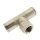 IQS T - Steckanschluss mit Innengewinde G 1/8" - 8 mm Messing vernickelt Standard