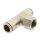 IQS T - Steckanschluss mit Innengewinde G 1/8" - 8 mm Messing vernickelt Standard