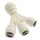 IQS Y - Steckanschluss 8mm, IQS - LE ( EPDM - Dichtung) Y-Verteiler FDA