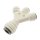 IQS Y - Steckanschluss 8mm, IQS - LE ( EPDM - Dichtung) Y-Verteiler FDA