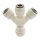 IQS Y - Steckanschluss 8mm, IQS - LE ( EPDM - Dichtung) Y-Verteiler FDA