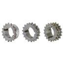 Kettenrad für Taperspannbuchsen duplex Typ 06 B (3/8 Zoll x 7/32 Zoll) 21 Zähne