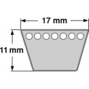Strongbelt Keilriemen klassisch Profil B17, 17 x 11 mm Länge 570 mm bis 7620 mm