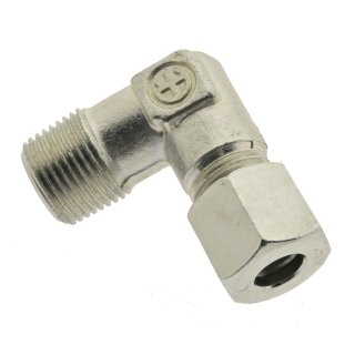 Winkel Schneidringverschraubung metrisch 90° Verschraubung Edelstahl schwer