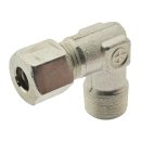 Winkel Klemmringverschraubung NPT Gewinde 90° Verschraubung Edelstahl NC schwer
