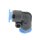 IQS Mini Winkel – Steckverbindung L - Steckverbindung Steckanschluss Ø: 3 – 6 mm
