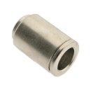 IQS Verschlusskappe Endstück für 4 – 12 mm Schlauch  Messing vernickelt Standard