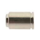 IQS Verschlusskappe Endstück für 4 – 12 mm Schlauch  Messing vernickelt Standard