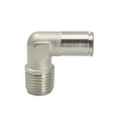 IQS Winkel - Steckverschraubung festst. L – Verbindung R 1/8“ – R 1/4“ Edelstahl