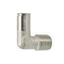 IQS Winkel - Steckverschraubung festst. L – Verbindung R 1/8“ – R 1/4“ Edelstahl