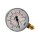 WIKA Manometer senkrecht Ø 40, 50, 63 mm Kunststoff oder Stahlblech Gehäuse