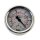 WIKA Glycerinmanometer waagerecht Ø 63 mm, Edelstahl / Messing Manometer Robust