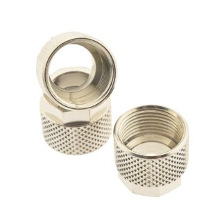 CK Überwurfmutter M6 - M22 Messing vernickelt Kunststoff Aluminium