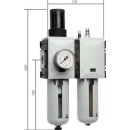 Futura Wartungseinheiten 2-teilig, Baureihe 4, 12000 l/min angebauter Öler