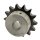 Kettenrad mit einseitiger Nabe ISO 08B-1 Zähnezahl 12 Bohrung H7 22mm Nut Gewinde