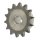 Kettenrad mit einseitiger Nabe ISO 08B-1 Zähnezahl 12 Bohrung H7 22mm Nut Gewinde