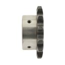 Kettenrad mit einseitiger Nabe und Fertigbohrung 12B-1 Nut + Gewinde