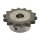 Kettenrad mit einseitiger Nabe und Fertigbohrung 12B-1 Nut + Gewinde