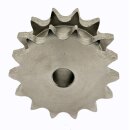 Doppel Kettenradscheibe für 2 einfach Ketten 12B-1 3/4" x 7/16" DIN 8187