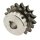 Duplex Kettenrad mit einseitiger Nabe und Fertigbohrung 10B-2 Nut + Gewinde