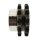 Duplex Kettenrad mit einseitiger Nabe und Fertigbohrung 10B-2 Nut + Gewinde