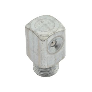 90° Trichterschmiernippel (konisch), Stahl verzinkt für Fettpresse DIN 3405 C