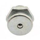 22 mm Flachschschmiernippel,Edelstahl / Stahl verzinkt für Fettpresse DIN 3404
