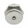 22 mm Flachschschmiernippel,Edelstahl / Stahl verzinkt für Fettpresse DIN 3404