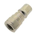 Hydraulik Kupplungsstecker G / NPT Innengewinde Edelstahl...