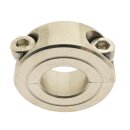 Klemmringe geteilt Edelstahl 1.4301 für Welle 4 - 80 mm