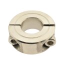Klemmringe geteilt Edelstahl 1.4301 für Welle 4 - 80 mm