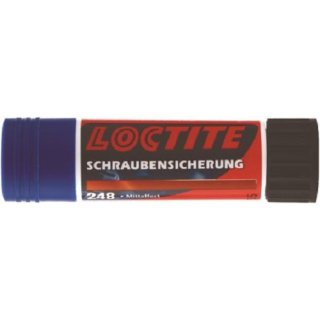 Loctite 248 Anaerobe Schraubensicherung, 19 g (Stick), mittelfest Gewindesicherung bis M50