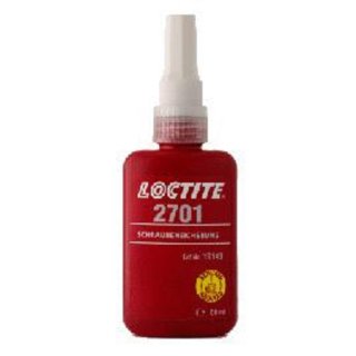 Loctite 2701 Anaerobe Schraubensicherung, 10 ml, hochfest Gewindesicherung bis M20