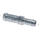 Schlauchverbinder 7 - 8mm / 7 - 8mm, Stahl verzinkt