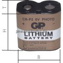 Batterie 34 x 17 x 45 mm (B x T x H) (2CR5), 1 Stk., Lithium