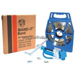 Band-It-201, 12,7 (1/2") mm, Band (30,5 m KU-Container)