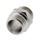 Doppelnippel NPT 1" - NPT 1" Werkstoff Edelstahl