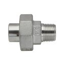 Anschweißverschraubung konisch dichtend Gewinde: R 1" (AG) - 33,7 mm Werkstoff: Edelstahl