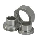 Anschweißverschraubung konisch dichtend 26,9 mm Werkstoff: Edelstahl