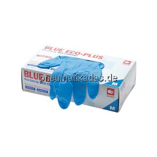 Nitril-Einmalhandschuhe, puder-frei, blau, XL, 100er Bo
