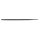 Dick Rundfeile Form F DIN 7261, 200 mm Werkstattfeile, Hieb 3 (fein-schlicht)