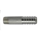 Gewindetülle mit konischem Gewinde ohne Bund R 1/4" - 13 mm Werkstoff: Edelstahl