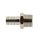 Gewindetülle mit konischem Außengewinde R 1/8"-6mm, 16 bar Messing vernickelt
