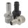 Gewindetülle mit konischem Außengewinde R 1/8"-6mm, 16 bar Messing vernickelt