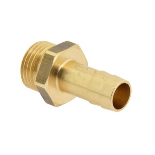 Gewindetülle Gewinde: G 1/8" - 6 mm 16 bar Werkstoff: Messing