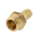 Gewindetülle Gewinde: G 1/8" - 6 mm 16 bar Werkstoff: Messing