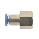 IQS Steckanschluss mit Innengewinde G 1/2"-12mm, IQS-Standard Pneumtikverbindung