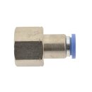 IQS Steckanschluss mit Innengewinde G 1/2"-12mm, IQS-Standard Pneumtikverbindung